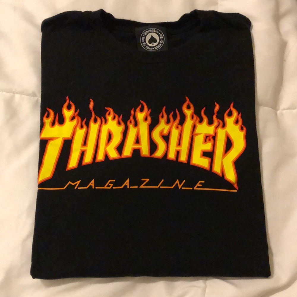 thrasher tshirt